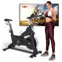 Fit bike Vélo d'appartement professionnel 18 kg volano Athena Dimensions