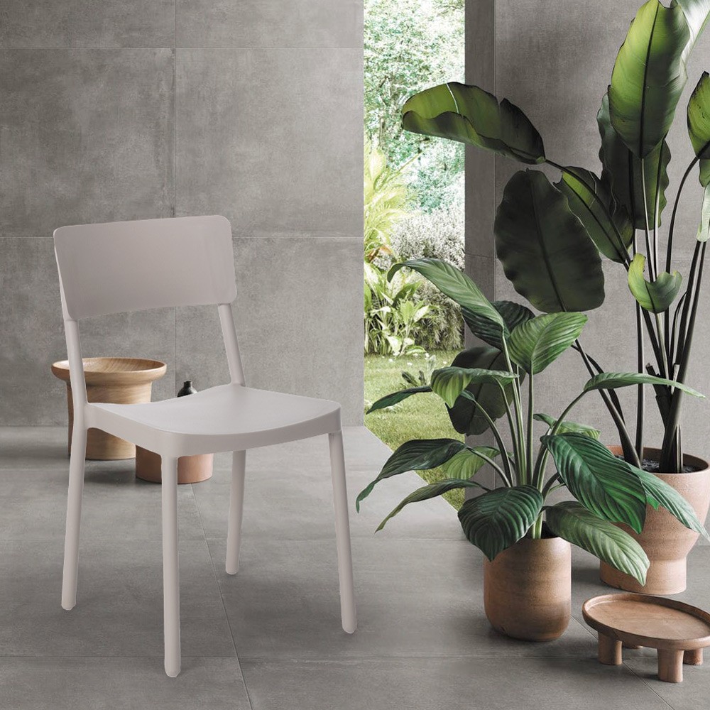 Chaise de cuisine bar restaurant et jardin au vendu design moderne Liner