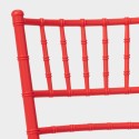Lot de 20 chaises style classique cérémonies mariages Chiavarina X 