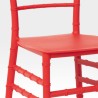 Lot de 20 chaises style classique cérémonies mariages Chiavarina X 