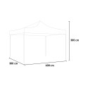 Tonnelle pliante 3x6 jardin extérieur en fer foire marché Bower Catalogue