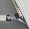 Tonnelle pliante 3x6 jardin extérieur en fer foire marché Bower Vente