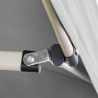 Tonnelle pliable 2x2 pour jardin extérieur, couverture en PVC Eventide Catalogue