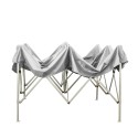 Tonnelle pliable 2x2 pour jardin extérieur, couverture en PVC Eventide Remises