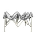 Tonnelle pliable 3x3 extérieur jardin toile PVC imperméable Versa Prix