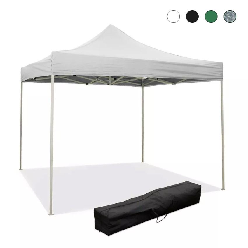 Tonnelle pliable 3x3 extérieur jardin toile PVC imperméable Versa Promotion Tonnelle pliable 3x3 extérieur jardin toile PVC imperméable Versa Promotion