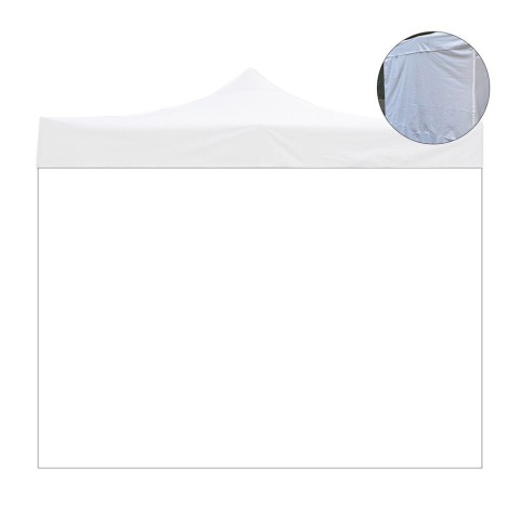 Paroi latérale pliable pour gazebo de jardin 3x6 avec porte enroulable Promotion