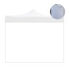 Paroi latérale pliable pour gazebo de jardin 3x6 avec porte enroulable Promotion