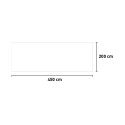 Toile latérale avec porte enroulable pour tonnelle pliable de jardin 3x4,5 Offre