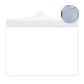 Toile latérale pour gazebo de jardin 3x3 avec porte-fenêtre enroulable Promotion