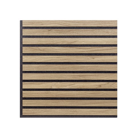 10 x panneau acoustique 58x58cm chêne décoratif Deco BR Promotion