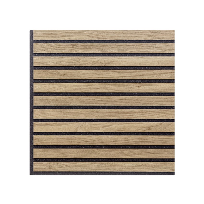 10 x panneau acoustique 58x58cm chêne décoratif Deco BR Promotion