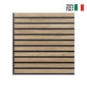 10 x panneau acoustique 58x58cm chêne décoratif Deco BR Vente