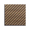 10 x panneau acoustique bois noyer décoratif 58x58cm Deco CN Promotion