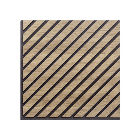 10 x panneau 58x58 cm bois chêne décoratif acoustique Deco CR Promotion