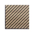 10 x panneau 58x58 cm bois chêne décoratif acoustique Deco CR Promotion