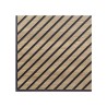 10 x panneau 58x58 cm bois chêne décoratif acoustique Deco CR Promotion