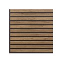 20 x panneau décoratif 58x58cm acoustique bois noyer Deco MXN Vente
