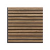 20 x panneau décoratif 58x58cm acoustique bois noyer Deco MXN Vente