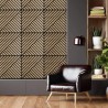 10 x panneau bois chêne décoratif acoustique 58x58cm Deco DR Offre