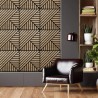 Lot de 10 panneaux acoustiques en bois de chêne 58x58cm décoratifs Deco AR Offre