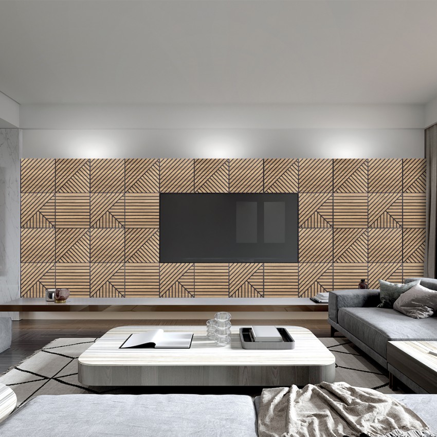 20 x panneau en bois de chêne acoustique décoratif 58x58cm Deco MXR Promotion 20 x panneau en bois de chêne acoustique décoratif 58x58cm Deco MXR Promotion
