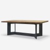 Table de salle à manger salon cuisine en bois rustique 220x100cm Kurt Vente
