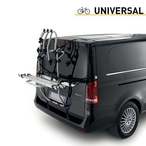 Porte-vélos universel pour 2 vélos hayon arrière Bici Ok 2 Van Promotion