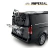 Porte-vélos universel pour 2 vélos hayon arrière Bici Ok 2 Van Promotion