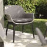 Salon de jardin extérieur canapé table basse 2 fauteuils Luxor Lounge Caractéristiques