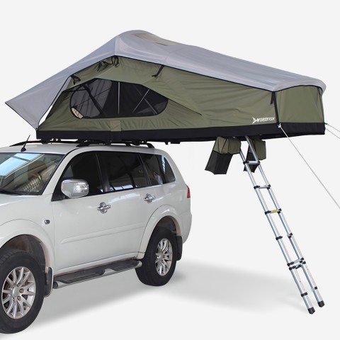 Tente de toit de voiture pour camping 190x240cm 4 places Alaska XL Promotion