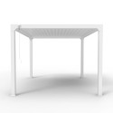 Pergola bioclimatique manuelle  de jardin 3x3m en aluminium Guadalupe Caractéristiques