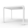 Pergola bioclimatique manuelle  de jardin 3x3m en aluminium Guadalupe Offre
