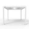 Pergola bioclimatique manuelle  de jardin 3x3m en aluminium Guadalupe Choix