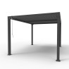 Pergola bioclimatique manuelle de jardin en aluminium 3x4m Trinidad Catalogue
