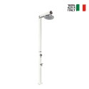 Douche de jardin extérieure pommeau rond mélangeur Quick 