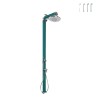 Douche moderne pour jardin extérieur avec lampe solaire LED Quick Remises