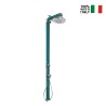 Douche moderne pour jardin extérieur avec lampe solaire LED Quick Modèle