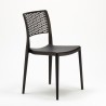 Lot de 20 Chaises pour bar restaurant en polypropylène Cross 