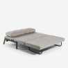 Canapé-lit 2 places design moderne en tissu salon Bellamy Achat