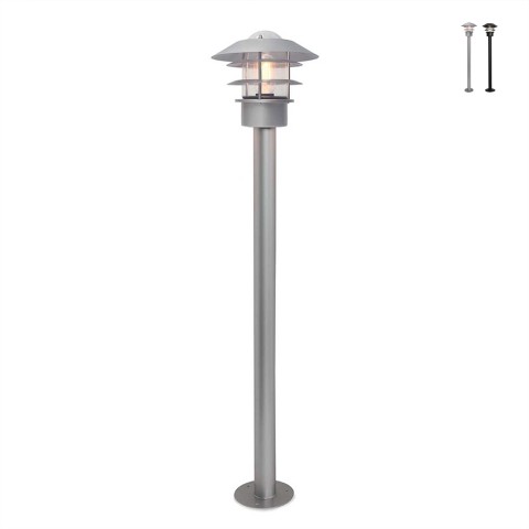 Lanternes de jardin extérieures modernes en acier IP44 Helsingor Promotion