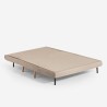 Canapé-lit 2 places style scandinave en tissu Elettra 