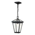 Lampe d'extérieur lanterne en métal suspendue classique Alford Place Promotion