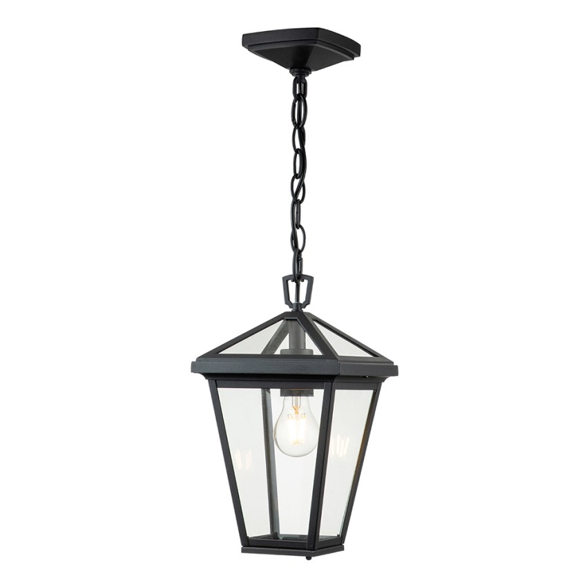 Lampe d'extérieur lanterne en métal suspendue classique Alford Place Promotion Lampe d'extérieur lanterne en métal suspendue classique Alford Place Promotion