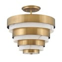 Lustre moderne plafonnier design blanc doré Echelon Promotion