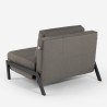 Ensemble canapé-lit 2 places + fauteuil pliant en tissu Elysee 