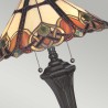 Lampe de table style Tiffany classique abat-jour coloré Cambridge Offre