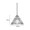 Lustre suspendu style classique Tiffany en vitrail coloré Inglenook Vente