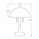 Lampe de bureau classique style Tiffany 2 Kami Réductions