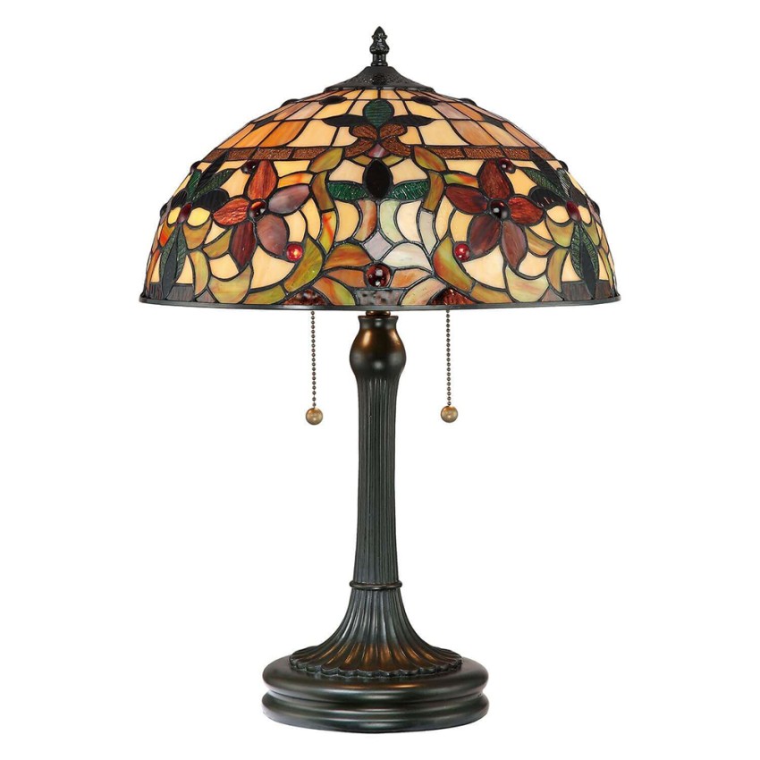 Lampe de bureau classique style Tiffany 2 Kami Promotion Lampe de bureau classique style Tiffany 2 Kami Promotion
